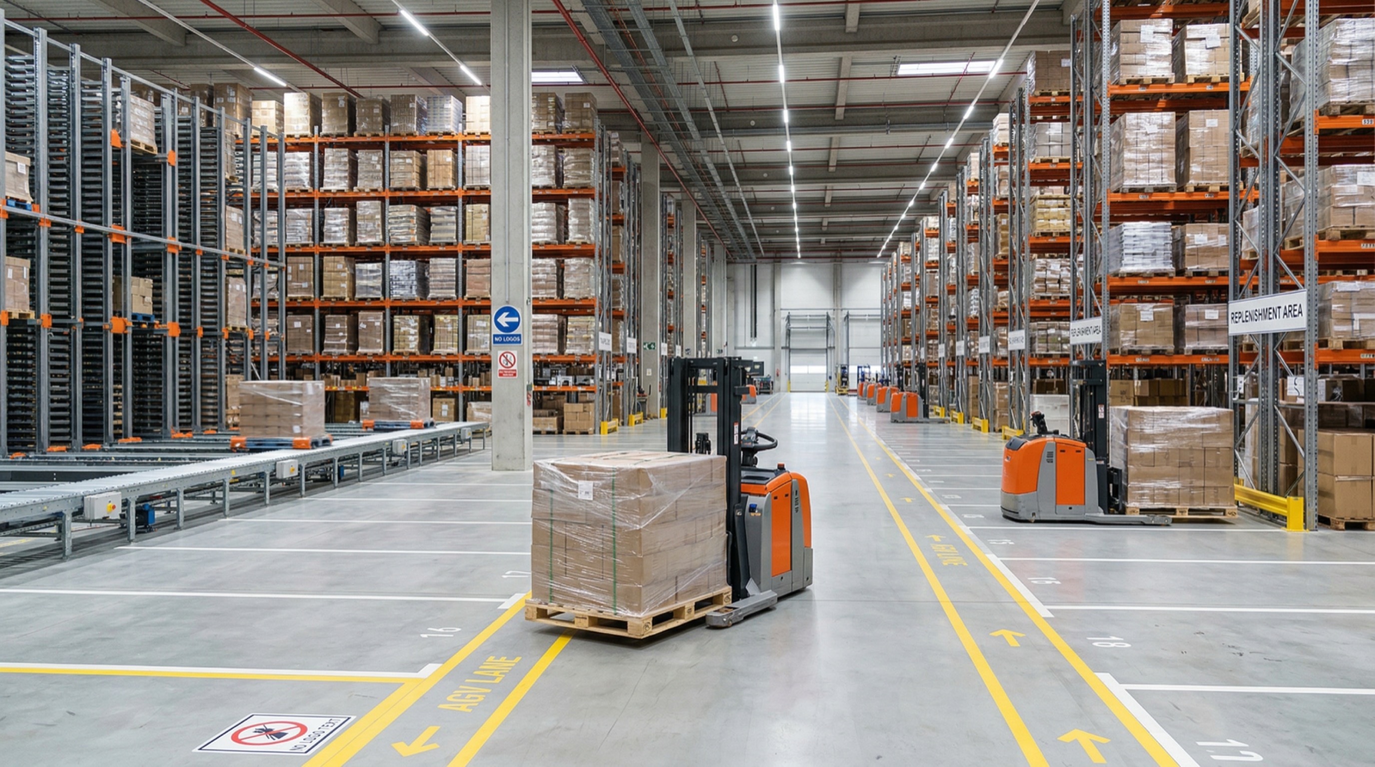 Warehouse automation AGV solution